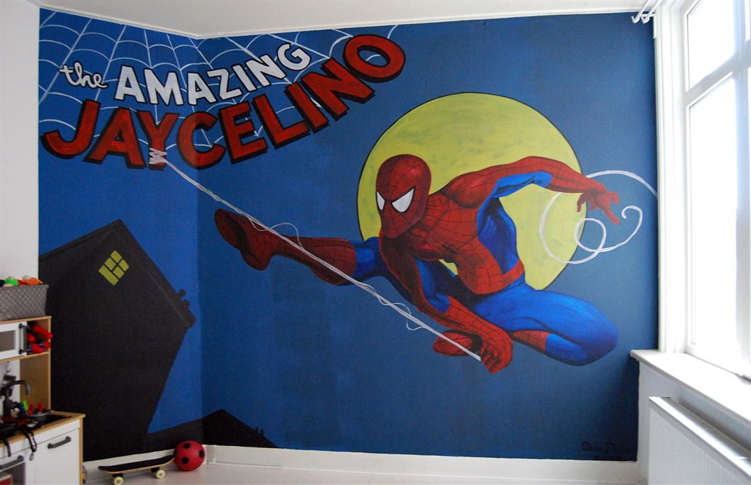 Spiderman_Muurschildering_Amsterdam_Slaapkamer_Wall_Painting_Shon_Price_4.jpg