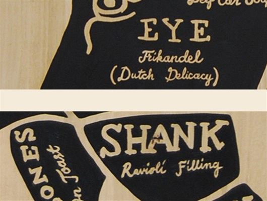 Support_The_Locals_-_The_Butcher_Sign_Painting_on_Wood_Eye_Frikandel_Shank_by_Shon_Price.jpg